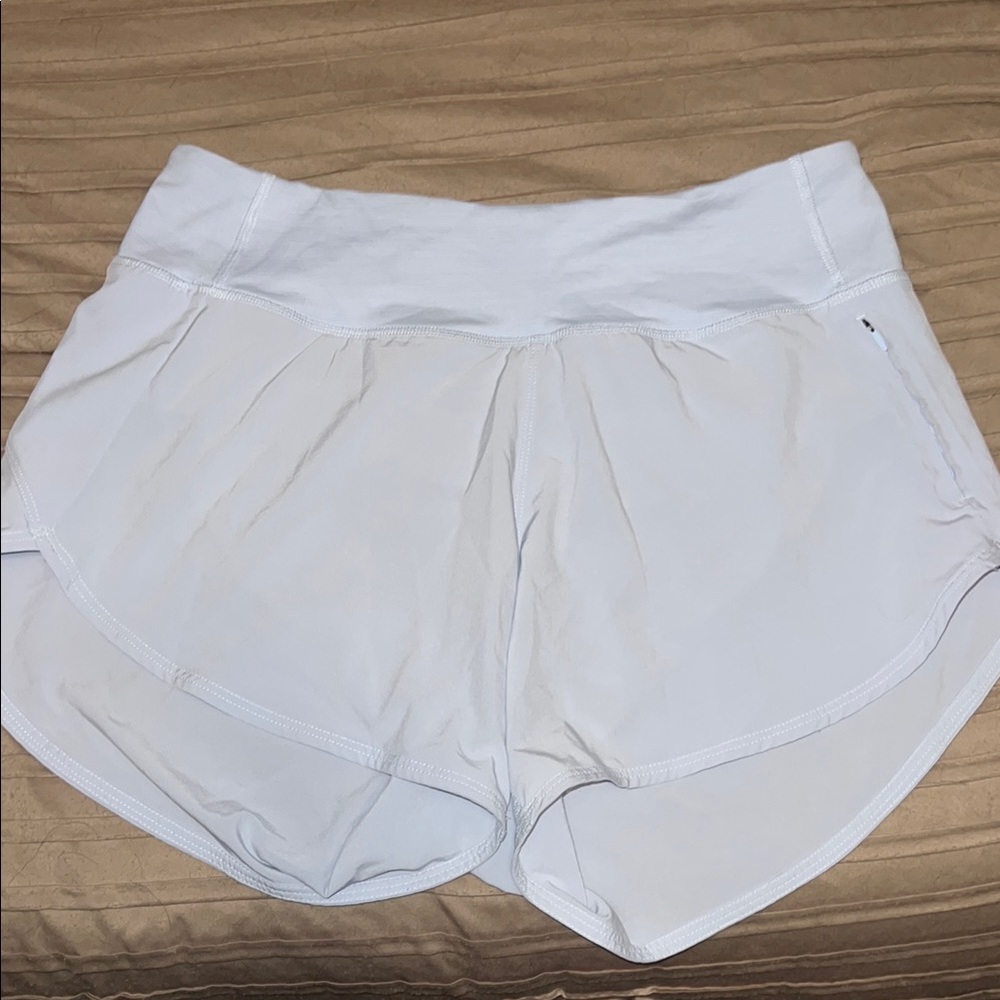 Women's Light Blue Athletic Shorts